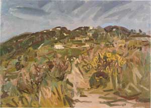 Paesaggio vesuviano - 1986 olio 70x50