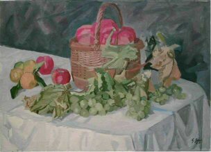 Cesta con frutta