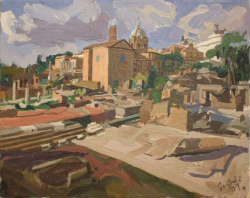 Roma: Foro Romano - 50x40 - 2001
