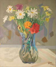 Vaso con fiori - 60x40 - 2005