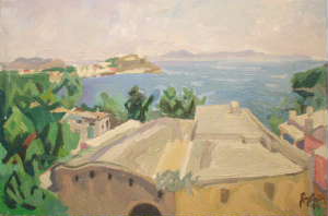 Procida: Tetto sul mare - 60x40 - 2004