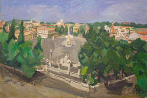 Roma: Piazza del Popolo - 60x40 - 2005