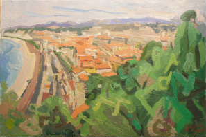 Nizza: La Promenade des Anglais - 60x40 - 2005