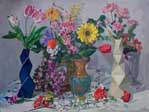 Vasi con fiori