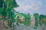 Laghetto di villa Borghese
