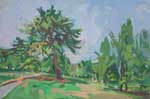 Viali di villa Borghese
